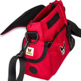 Futtertasche im Handtaschen-Design – 18 × 16 × 8 cm, Rot